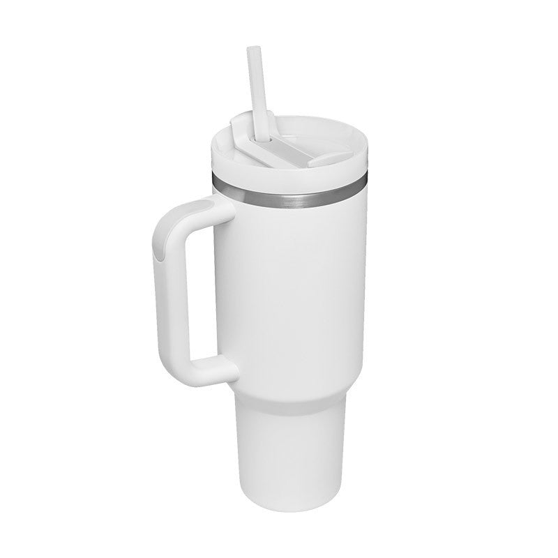 Vaso térmico con asa y tapa anti-derrames (1.200 ML / 40 Oz)