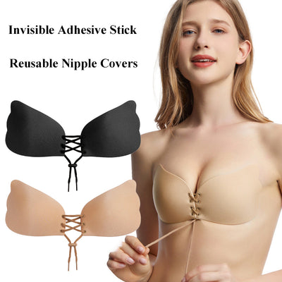 Bra invisible con cordón regulable ✨ – Ideal para vestidos y blusas
