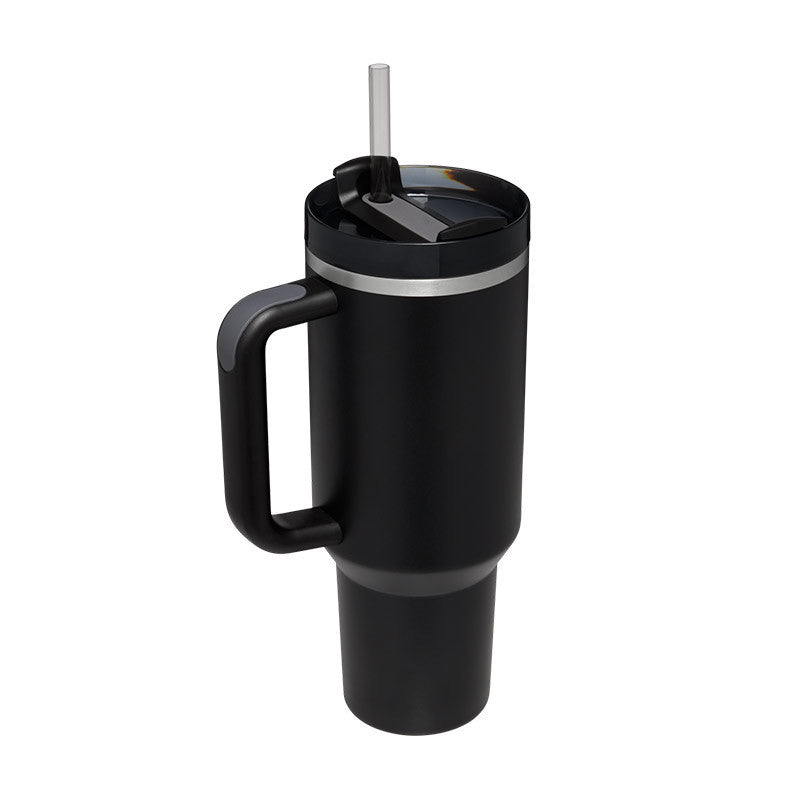 Vaso térmico con asa y tapa anti-derrames (1.200 ML / 40 Oz)
